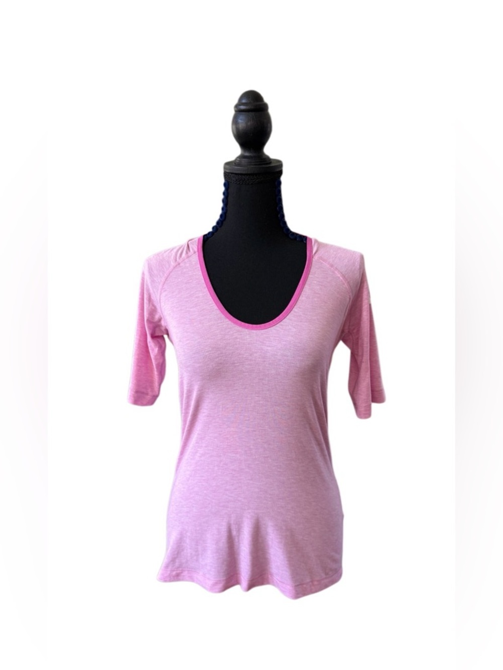 Nike Pink Scoop Neck Short Sleeve Tee